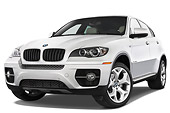 AUT 01 IZ0015 01
2008 BMW X6 Sports Activity Vehicle Silver 3/4 Front View Studio