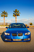 AUT 01 RK0286 01
2007 BMW 335i Coupe Blue Low Head On View On Pavement