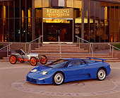 AUT 02 RK0003 14
1994 Bugatti EB110 GT Coupe and 1908 Bugatti Type 10