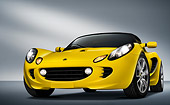 AUT 04 IZ0009 01
2009 Lotus Elise Yellow 3/4 Front View Studio