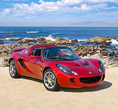 AUT 04 RK0167 01
2009 Lotus Elise SC Red 3/4 Front View By Ocean