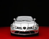 AUT 05 RK0435 03
2005 Mercedes-Benz SLR McLaren Silver Head On View Studio