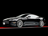 AUT 06 RK0112 01
2008 Aston Martin DBS Black 3/4 Front View Studio