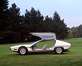 AUT 09 RK0361 02
1967 Lamborghini Marzal Bertone Prototype Profile View Gullwing On Grass
