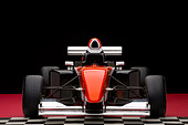 AUT 13 RK0150 01
2006 Mazda Pro Formula Black Orange And White Head On View Studio