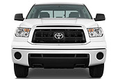 AUT 14 IZ0121 01
2010 Toyota Tundra Pickup Truck White Front View Studio