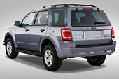 AUT 15 IZ0031 01
2008 Ford Escape Hybrid Blue 3/4 Rear View Studio