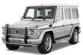 AUT 15 IZ0063 01
2008 Mercedes-Benz G55 AMG Silver 3/4 Front View Studio