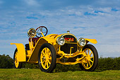 AUT 19 RK0625 01
1913 Pope Hartford Portola Roadster Yellow Low 3/4 Front View On Grass