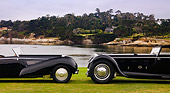 AUT 19 RK0655 01
1931 Daimler Double-Six 50 Corisica Drophead Coupe Black 1939 Bugatti Type 57C Voll & Ruhrbeck Cabriolet