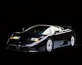 AUT 25 RK0059 04
1995 Bugatti EB110 GT Black 3/4 Front View Studio