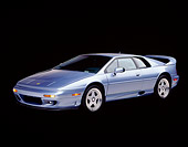 AUT 25 RK0351 01
1995 Lotus Esprit S4S Silver 3/4 Side View Studio