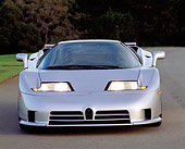 AUT 25 RK0441 02
1994 Bugatti EB110 Silver Head On Shot On Pavement