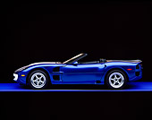 AUT 25 RK0953 02
Chevrolet Corvette Nassau Guldstrand Convertible Blue Profile View Studio