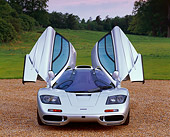 AUT 28 RK0042 04
McLaren F-1 Silver Head On View On Gravel