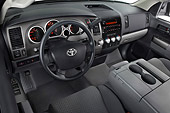 AUT 30 IZ1102 01
2010 Toyota Tundra Pickup Truck White Interior Detail Studio
