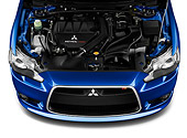 AUT 30 IZ1121 01
2010 Mitsubishi Lancer Sportback Blue Engine Detail Studio