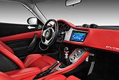 AUT 30 IZ1171 01
2009 Lotus Evora Interior Detail In Studio