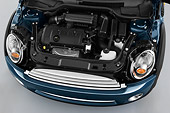 AUT 30 IZ1201 01
2010 Mini Cooper Convertible Blue Engine Detail Studio