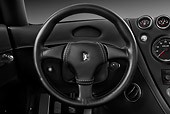 AUT 30 IZ1257 01
2009 Wiesmann MF4 GT Coupe Silver Steering Wheel Detail Studio