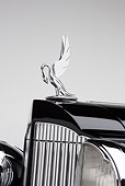 AUT 30 RK5125 01
1933 Packard Twelve Custom Dietrich Coupe Black Front Detail On White Seamless