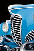 AUT 30 RK5142 01
1949 Delahaye 175 S Saoutchik Roadster Blue Front Detail In Studio