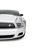 AUT 30 RK5170 01
2011 Ford Mustang V6 Silver With Black Stripe Front Detail Studio