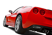 AUT 30 RK5215 01
2010 Chevrolet Corvette Red 3/4 Rear Detail On White Seamless