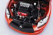 AUT 30 IZ0558 01
2009 Mitsubishi Eclipse GT Spyder Red Engine Detail Studio