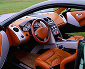 AUT 30 RK0135 05
Detail Interior Shot Of Front Driver Side Of An Aston Martin Vantage