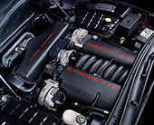 AUT 30 RK1078 07
2002 Chevrolet Corvette Speedster Detail Engine Shot