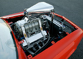 AUT 30 RK2077 01
1969 Chevy Nova SS Red Detail Raised Engine Shot