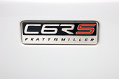 AUT 30 RK4336 01
Spring Mountain's 2008 Pratt & Miller Chevrolet Corvette C6RS Coupe White Emblem Detail Studio