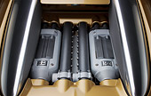 AUT 30 RK4415 01
2008 Bugatti Veyron 16.4 Grand Sport Roadster Gold And White Engine Detail Studio