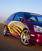 AUT 38 RK0130 08
2003 Honda Civic Si Purple With Graphics Modify By APC Close Up Side Door