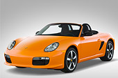 AUT 43 IZ0055 01
2008 Porsche Limited Edition Boxster Orange 3/4 Front View Studio
