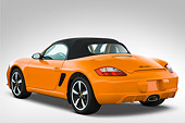 AUT 43 IZ0060 01
2008 Porsche Limited Edition Boxster Orange 3/4 Rear View Studio