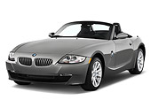 AUT 43 IZ0073 01
2008 BMW Z4 Roadster Gray 3/4 Front View Studio