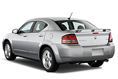 AUT 43 IZ0150 01
2008 Dodge Avenger R/T Silver 3/4 Rear View Studio