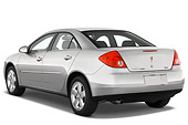 AUT 43 IZ0289 01
2008 Pontiac G6 Silver 3/4 Rear View Studio