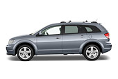 AUT 44 IZ0276 01
2009 Dodge Journey Gray Profile View Studio