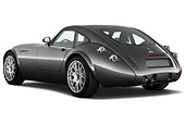 AUT 44 IZ0336 01
2009 Wiesmann MF4 GT Coupe Silver 3/4 Rear View On White Seamless