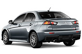 AUT 45 IZ0086 01
2010 Mitsubishi Lancer Evolution Gray 3/4 Rear View Studio