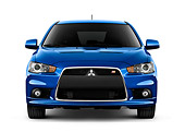 AUT 45 IZ0100 01
2010 Mitsubishi Lancer Sportback Blue Front View Studio