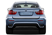 AUT 45 IZ0223 01
2010 BMW ActiveHybrid X6 Blue Rear View On White Seamless