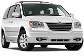 AUT 45 IZ0254 01
2010 Chrysler Town & Country Touring White 3/4 Front View On White Seamless