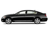 AUT 45 IZ0259 01
2010 Lexus GS Hybrid Black Profile View On White Seamless