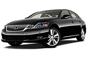 AUT 45 IZ0263 01
2010 Lexus GS Hybrid Black 3/4 Front View On White Seamless