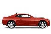 CAM 02 IZ0002 01
2010 Chevrolet Camaro SS Red Profile View Studio