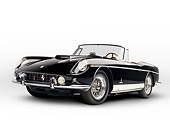 FRR 04 RK0609 01
1962 Ferrari 400 Superamerica Convertible Black 3/4 Front View Studio